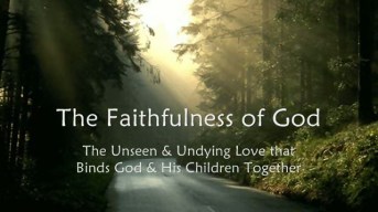 the_faithfulness_of_god