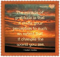 shift in perspective