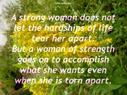 strong woman