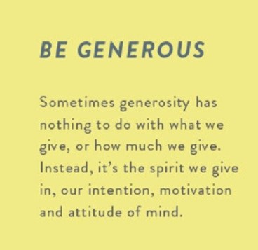 be-generous