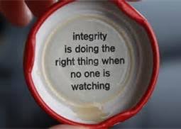 integrity when no one sees